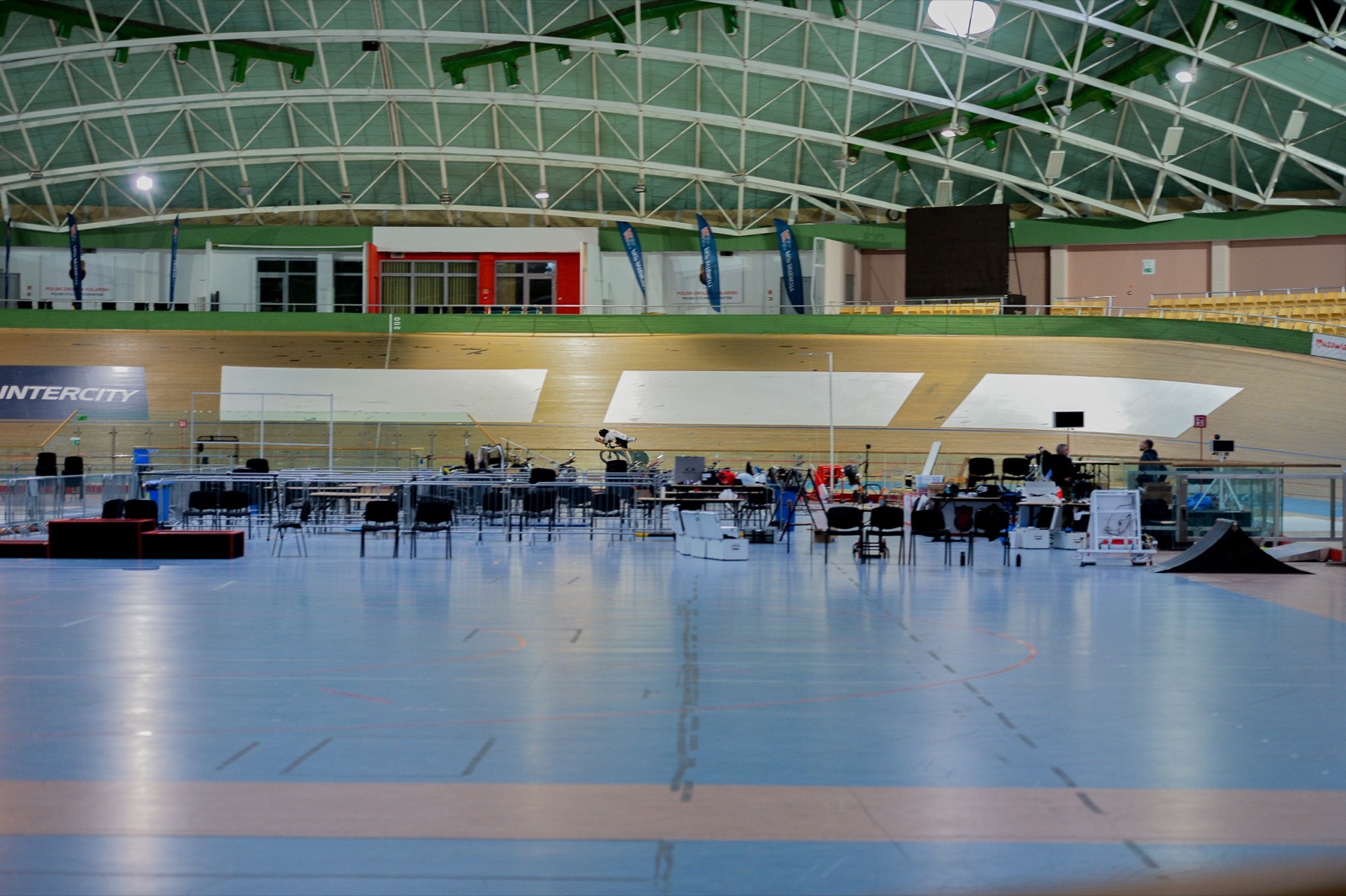 Tor Arena Pruszków — stanowisko pomiarowe